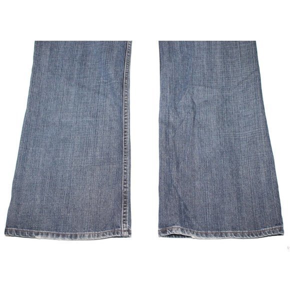 Levi's 527 Low Rise Boot Cut Blue Jeans 100% Cotton Mens Measures Size 41 x 36 - Picture 7 of 10